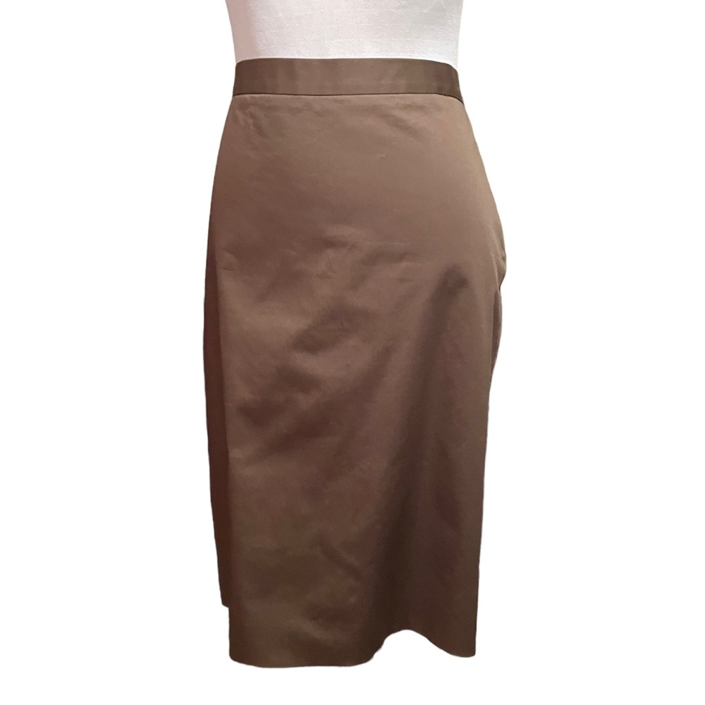 Moschino Cheap and Chic Brown pencil skirt Sz 10 - Picture 2 of 13
